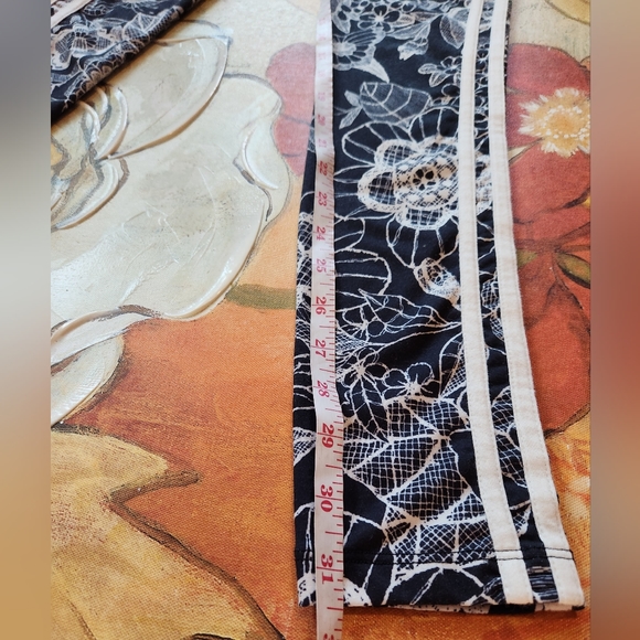 ADIDAS x FARM Rio Florido Black White 2018 Ltd Ed Lace Webs Track Leggings XS - Picture 11 of 14